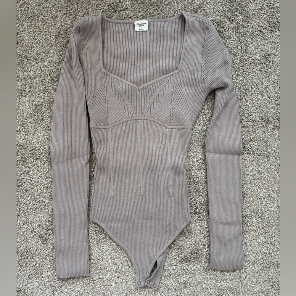 Abercrombie Long Sleeve Sweater Bodysuit
